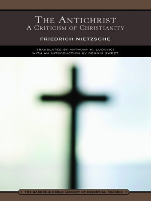 cover image of The Antichrist (Barnes & Noble Library of Essential Reading)